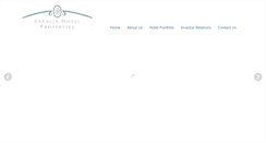 Desktop Screenshot of lasallehotels.com