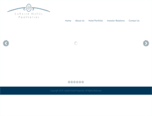 Tablet Screenshot of lasallehotels.com